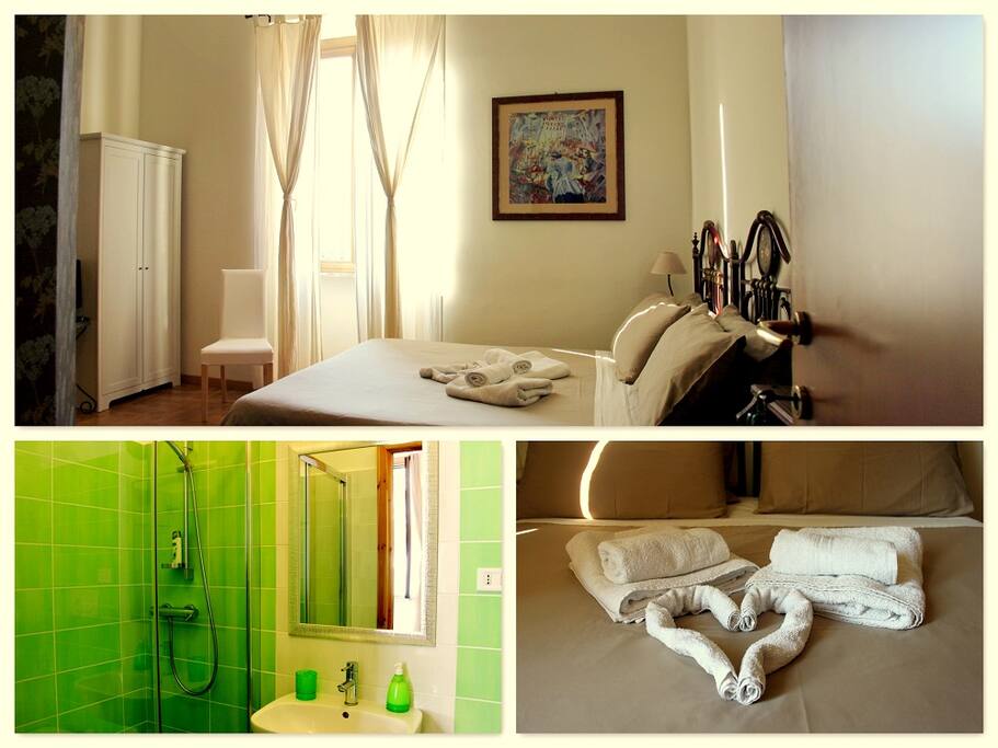 Cozy and bright double room with ensuite bathroom
