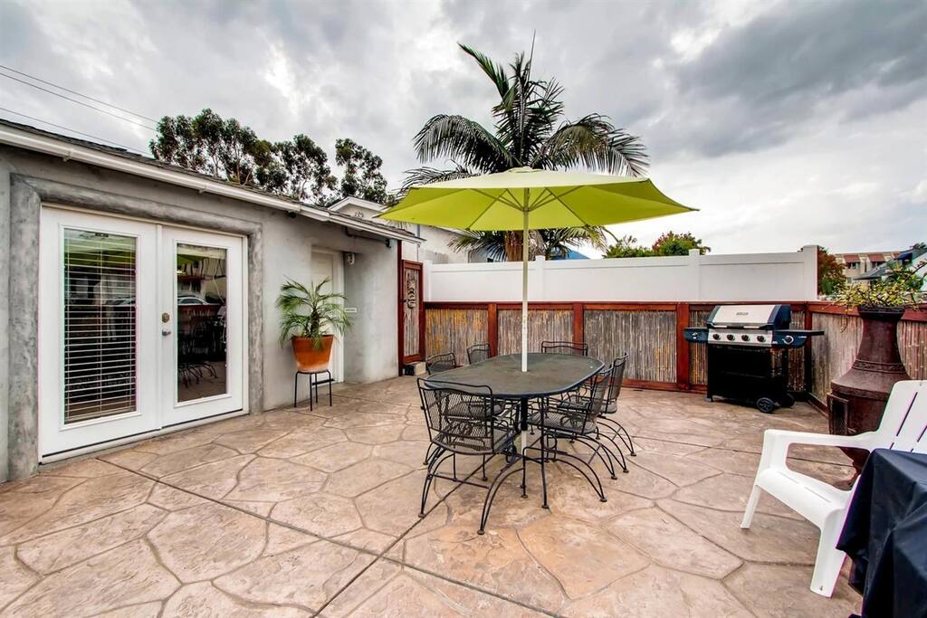 Front patio
