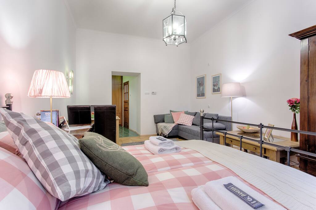 Spacious bedroom