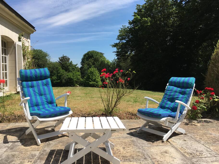 Vue sur le jardin