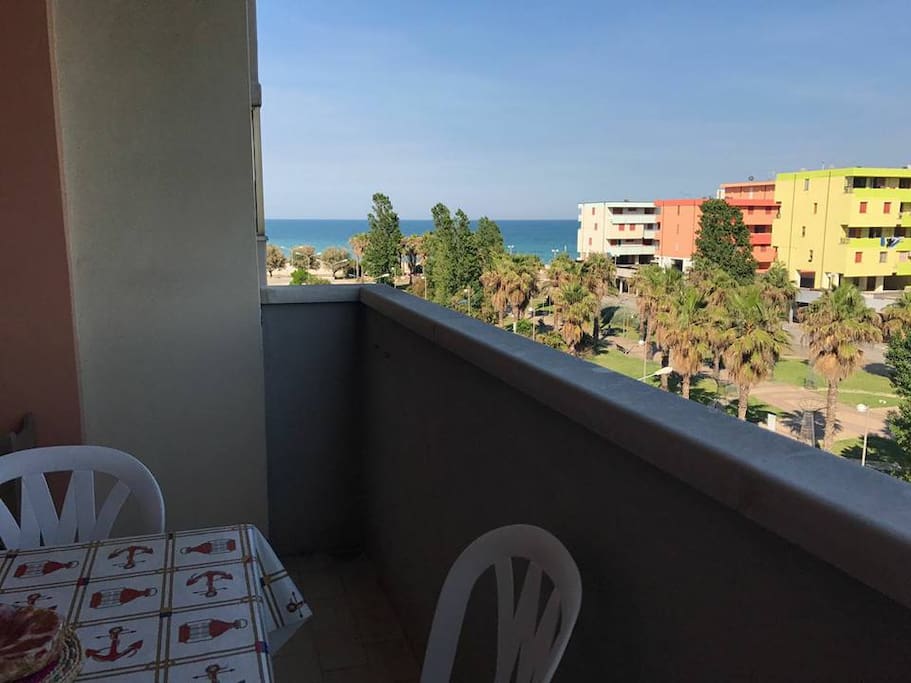 balcone vista mare