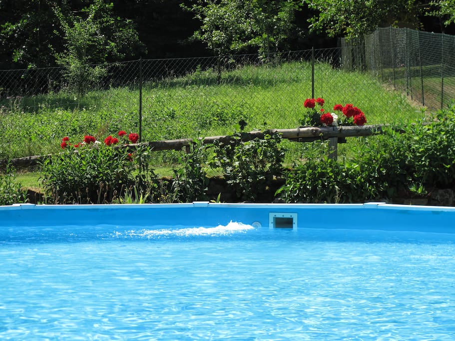 La piscine 7,60 x 4,60