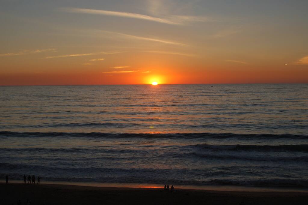 Beautiful sunsets every evening.