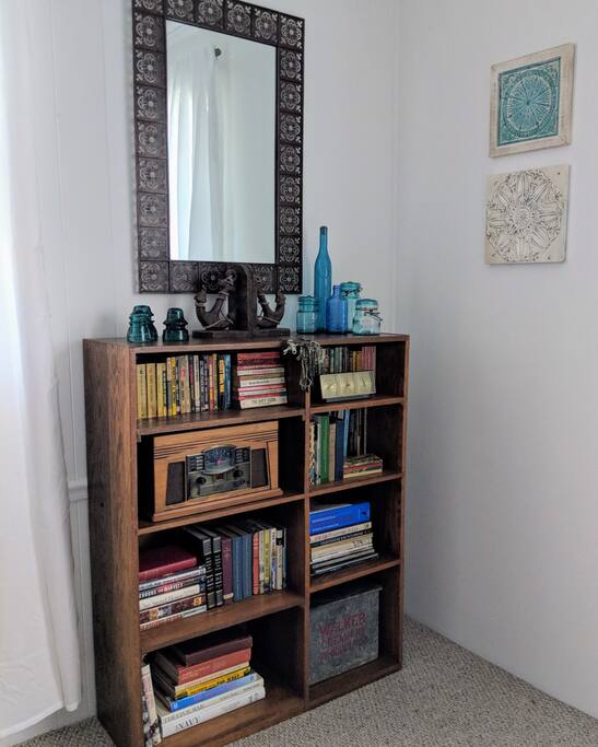 Cozy reading nook