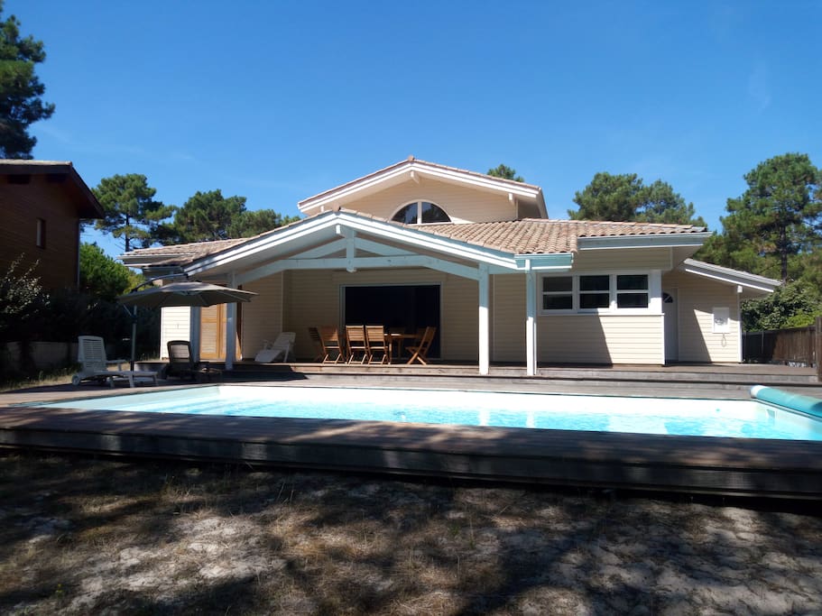 Villa Avec Piscine A Lacanau Villa Avec Piscine A Lacanau