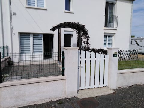 Ground floor, City center house, 50 m2, 1 to 4 people