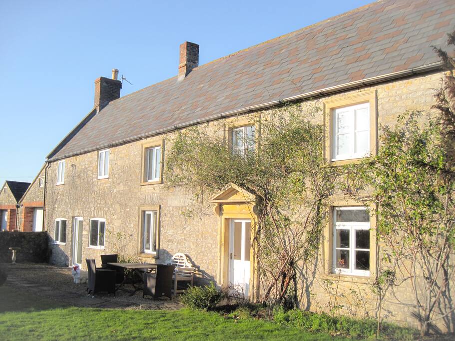 Looking towards the west end of Old Westbrook Farm