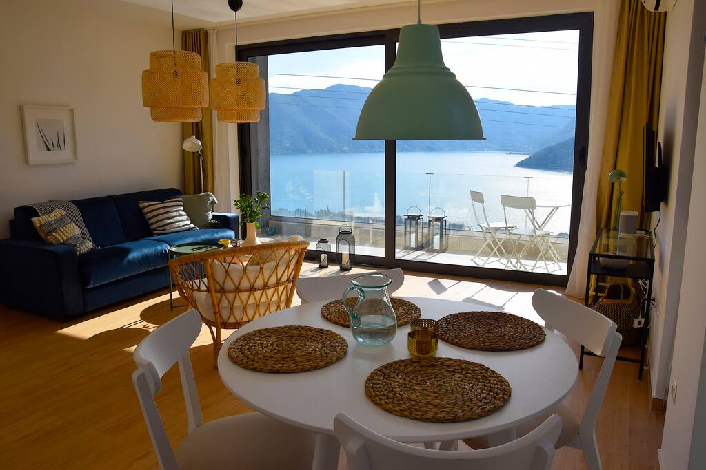 View from the kitchen table
