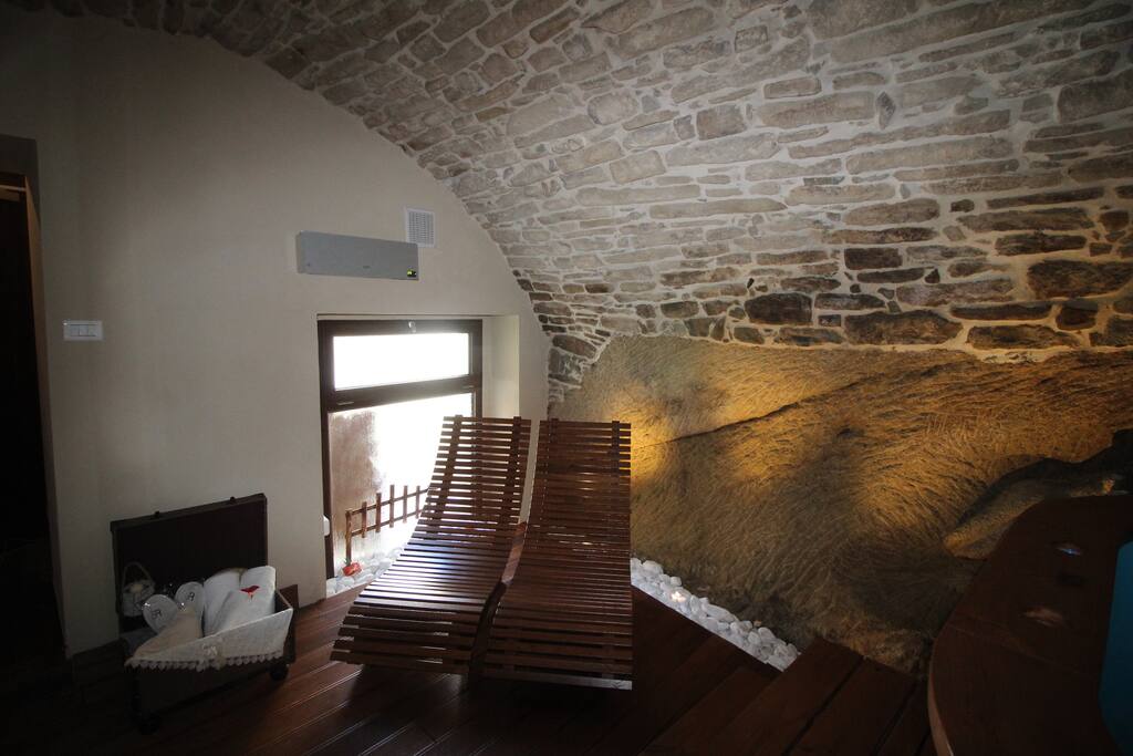 Area wellness esclusiva con supplemento