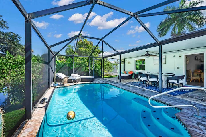 Vacation Home 6 Min To Beach, Heated Pool, Canoe - Bonita Springs, FL