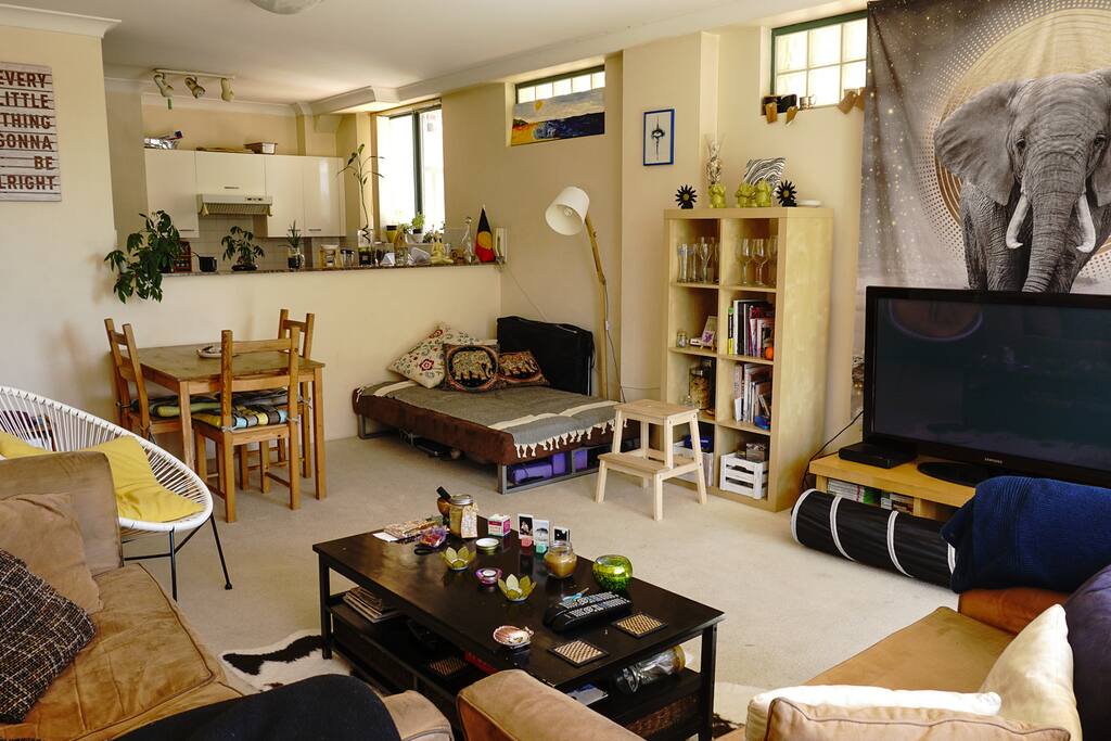 Great apartment, great chilling space.