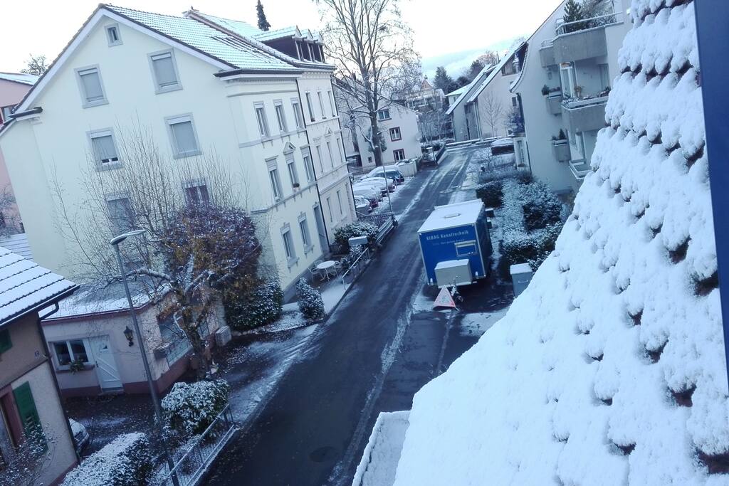 Aussicht vom Haus