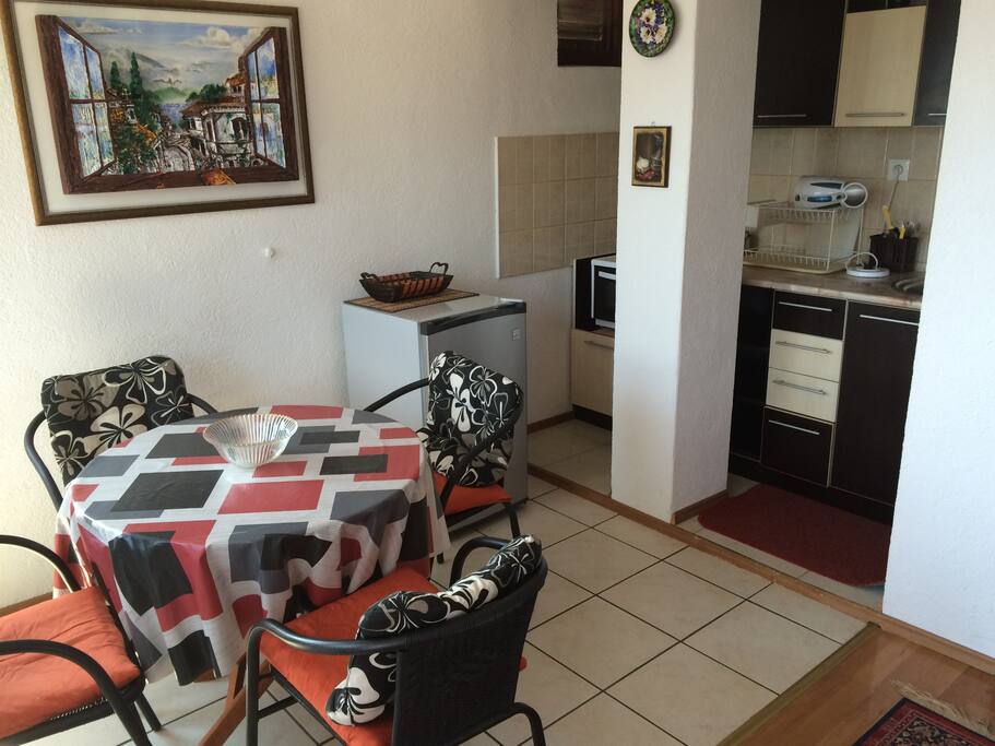 Your own full kitchen with everything you need