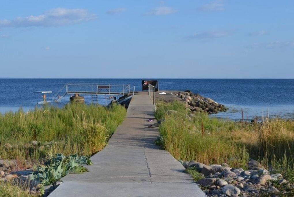Swimming is just 250 meters away!