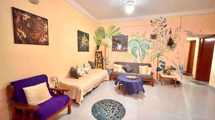 Artstay For Women - Private Room In Shared Home - Mysuru