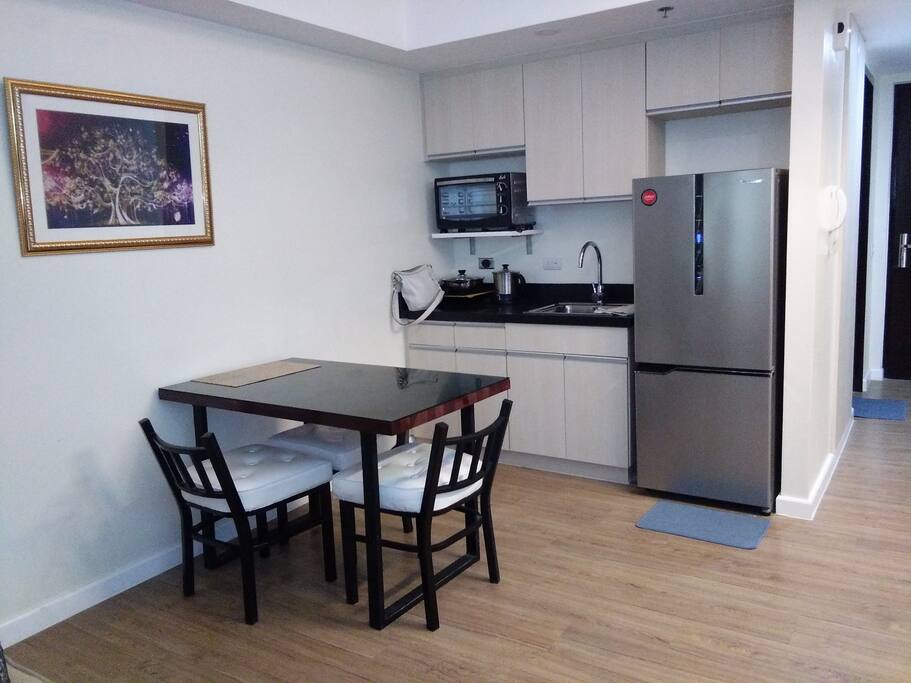 dining and kitchen