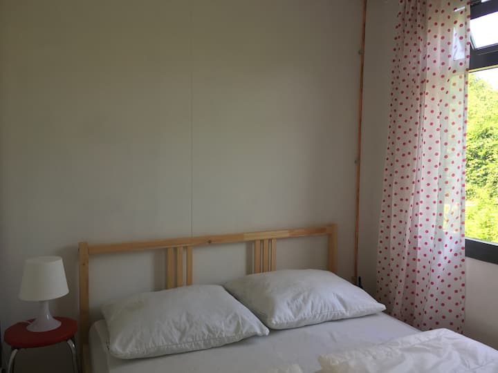 Bedroom 1 with double bed