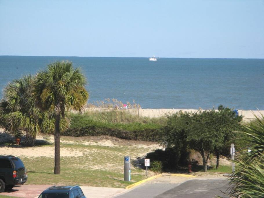 3rd Floor Balcony off the Family Room with View of the Atlantic Ocean