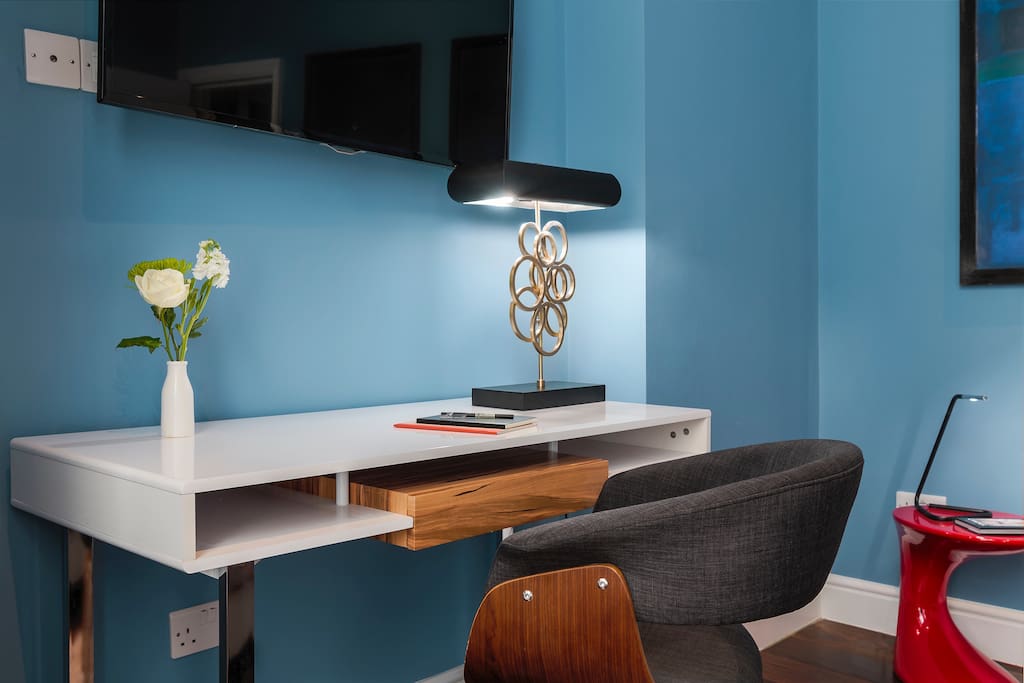 Connect to our free, fast WiFi at your private work space
