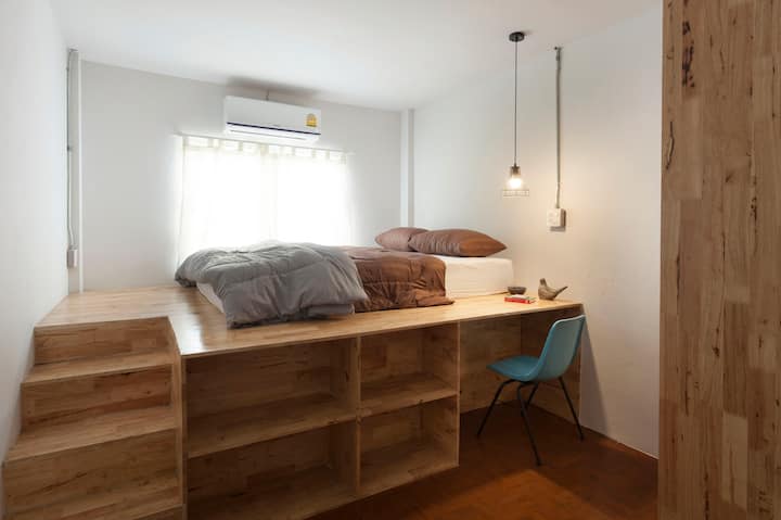 Small Bed Room 2 with stair and working corner