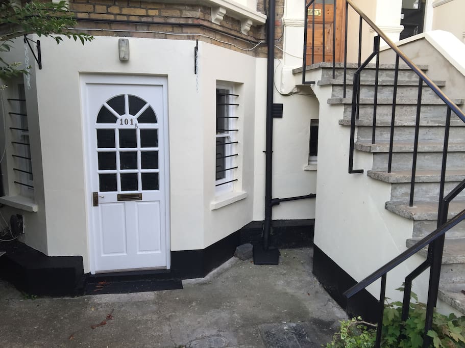 Own front entrance