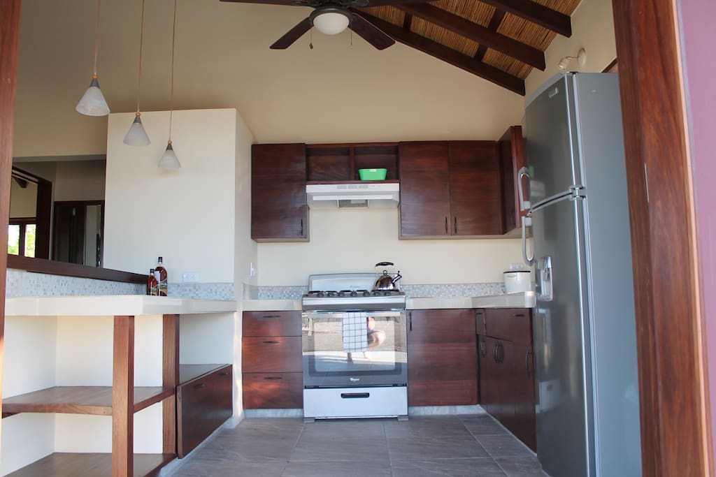 Kitchen From Deck