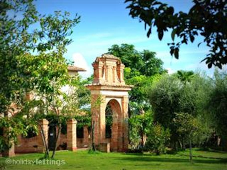 Main entrance to the monastry