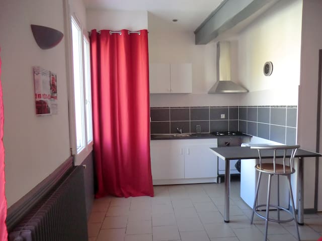 Ground floor apartment facing the Garonne