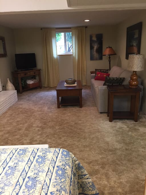 Large comfortable sitting area