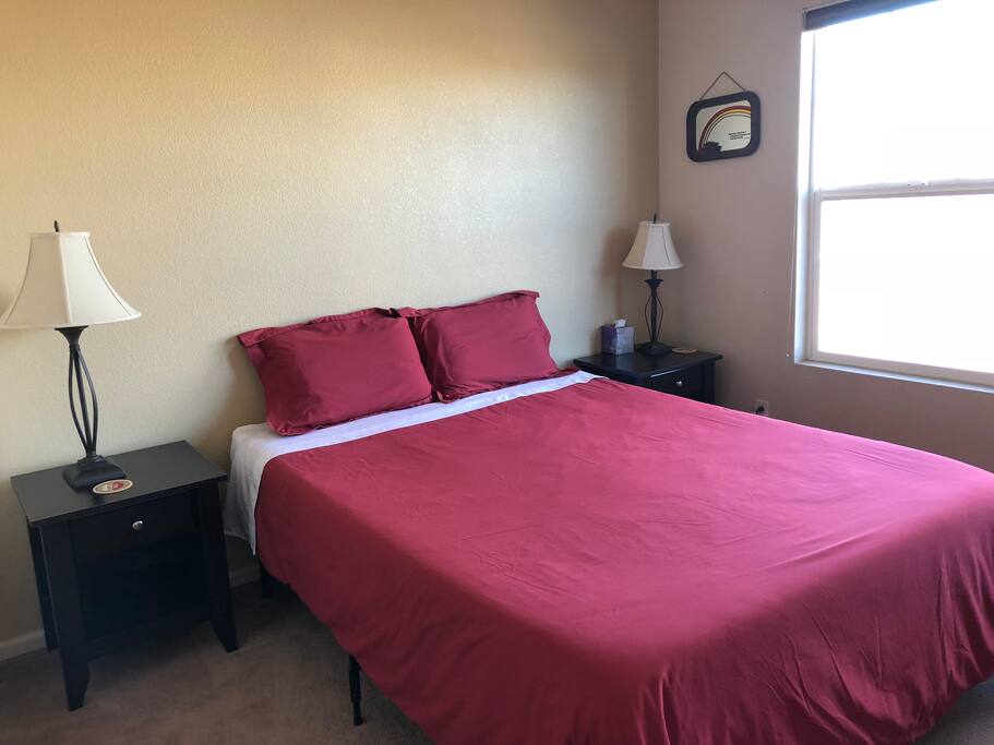 Comfy memory foam mattress for a great night of sleep