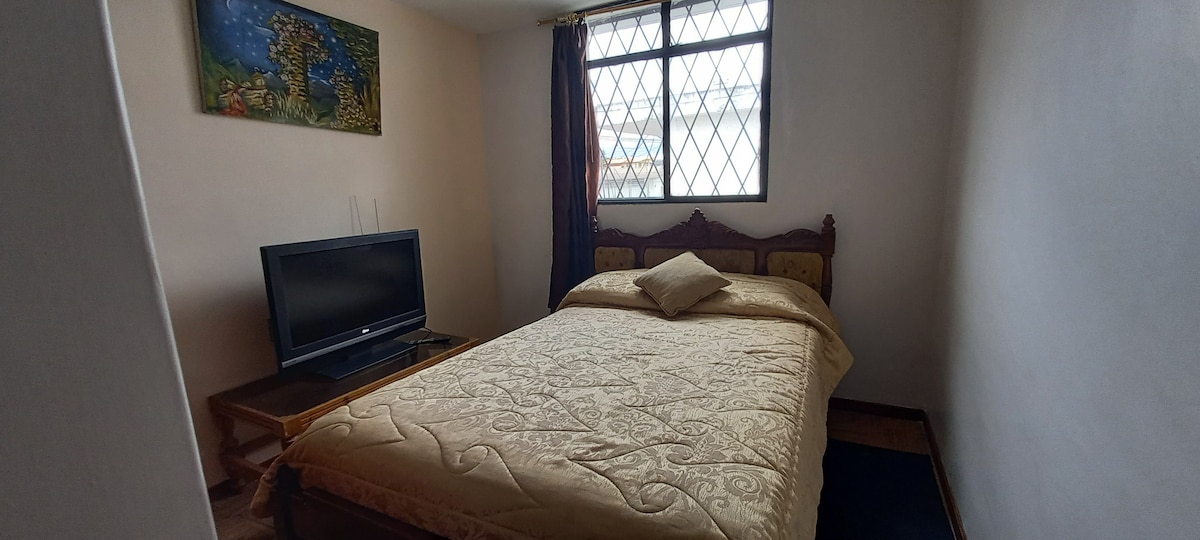 Dormitorio para 2 personas.