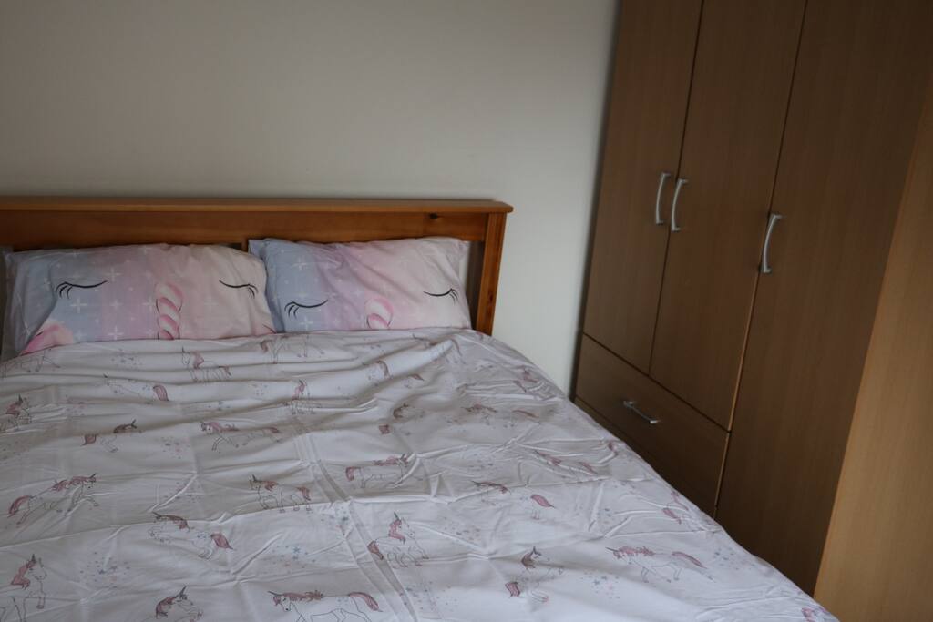 Bedroom 2, this is just like bedroom 1, except better