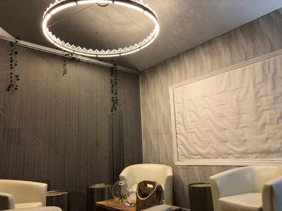 Custom Textured Accent Wall Brings Nature Indoors
