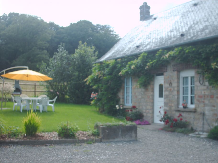 Vue extérieure en été