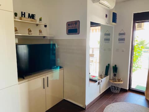 Successful Airbnb property: "Chill Studio" with Pool and Stunning Sea View! in Komoševina