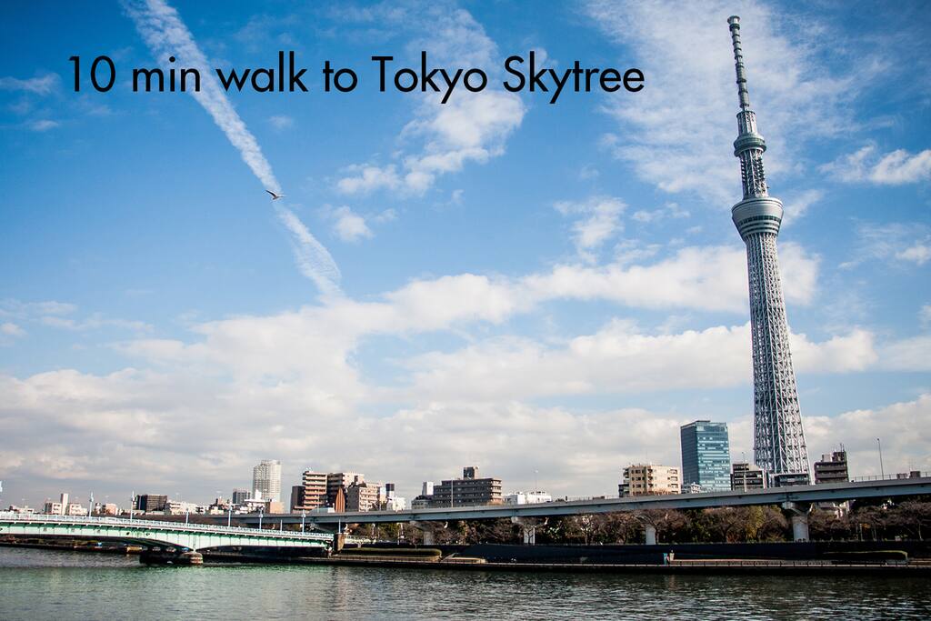 Tokyo Skytree (10 mins walk)