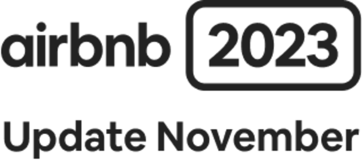 Airbnb Update November 2023