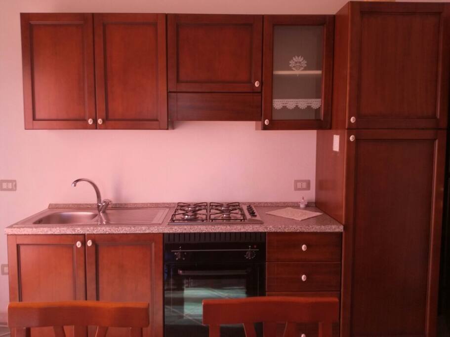 Cucina, Forno, Frigorifero, Freezer, Lavandino