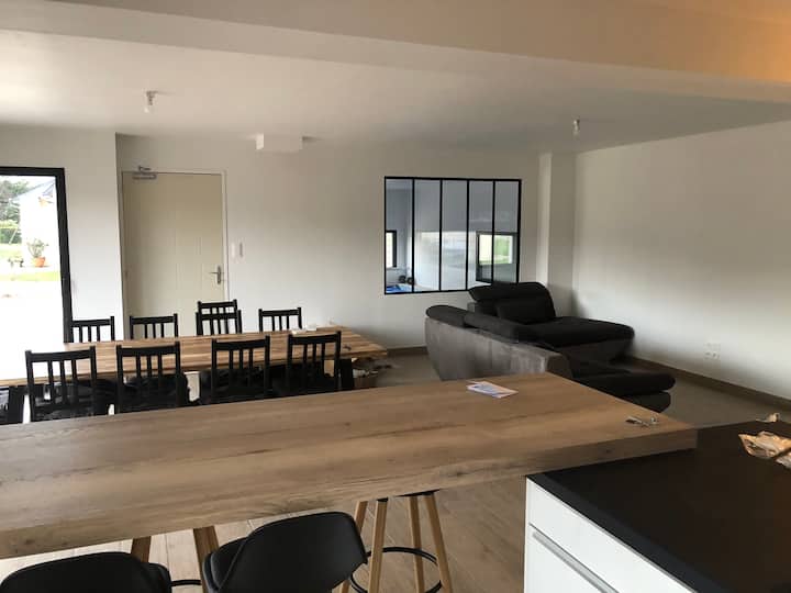 Maison Neuve Avec Piscine Intérieure - Trebeurden