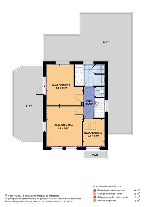 Plattegrond Verdieping