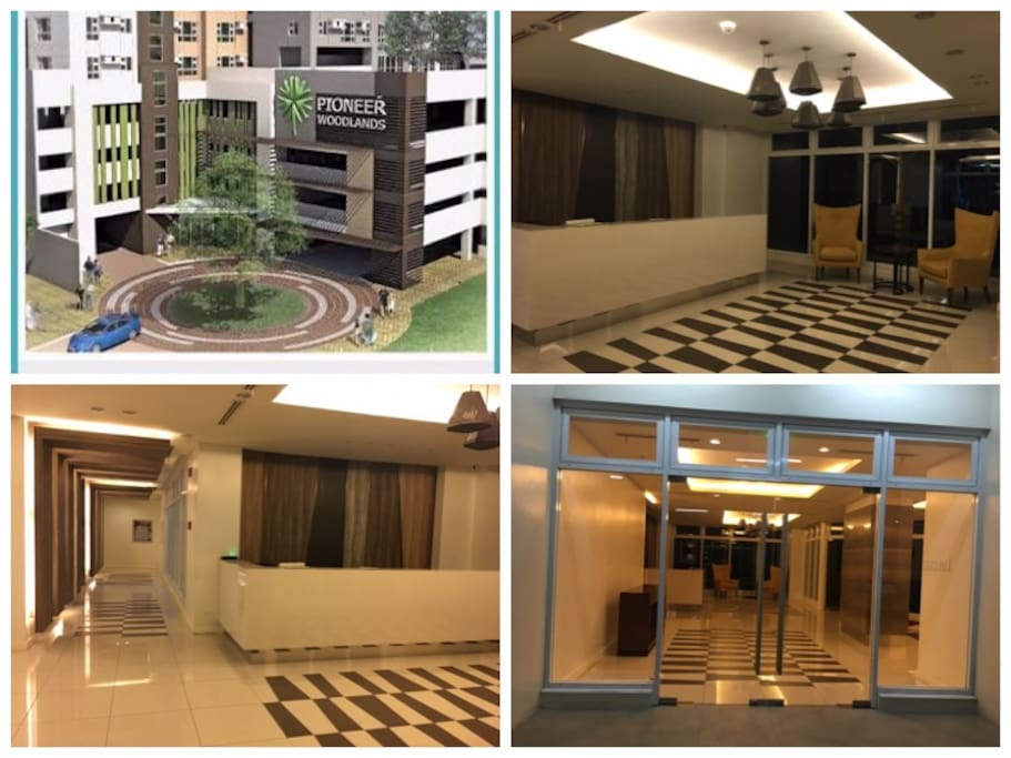 The Building's Reception Area