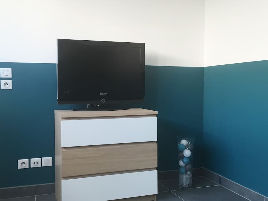 Coin TV de votre chambre