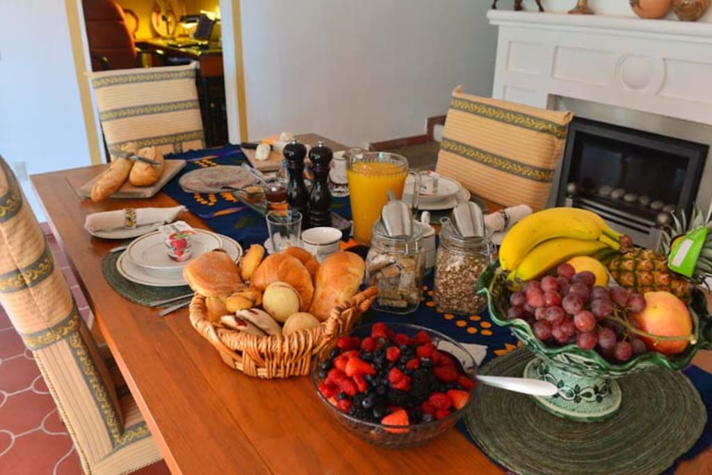 A breakfast to enjoy at your leisure