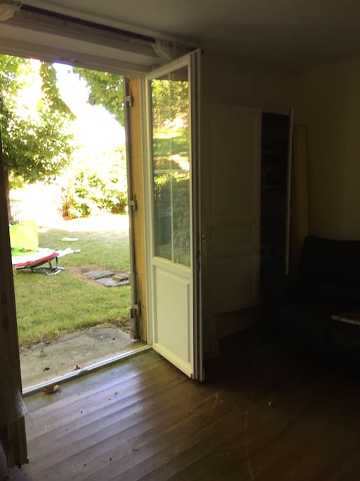 Grande chambre du bas 25 m2 lit 160
