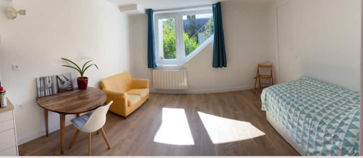 Studio Ensoleillé De 25m2 Suresnes - Vue Jardin - Puteaux