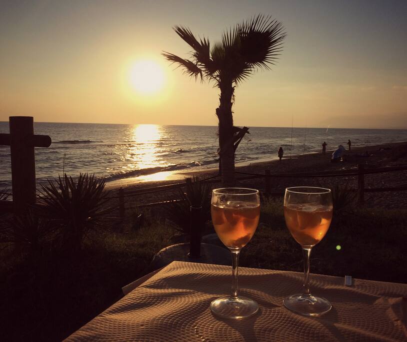 Short walk to this sundowner