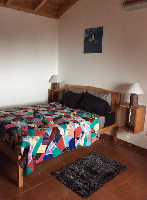 View of the Bed