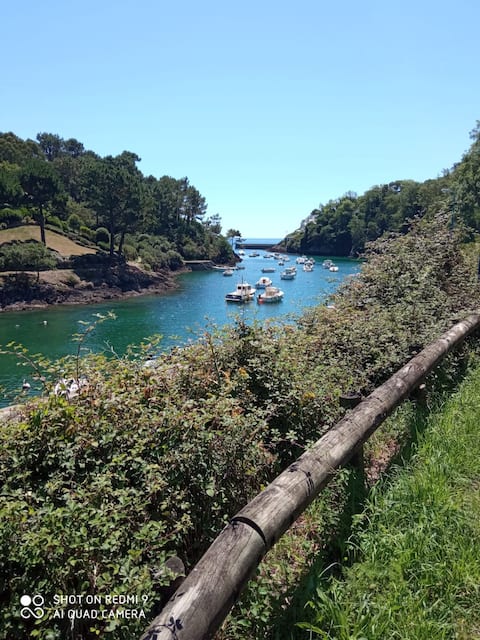 Cozy beachfront house