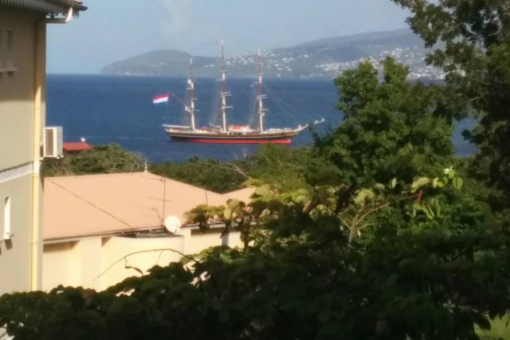 Photo prise depuis le balcon