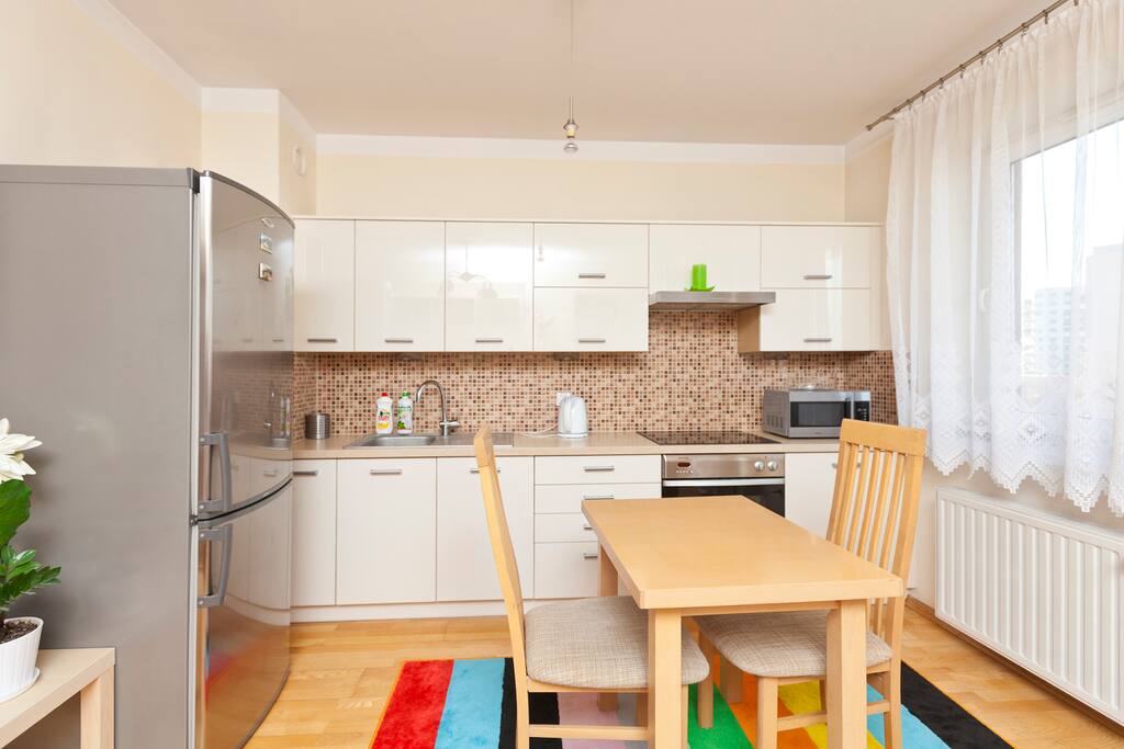 Kitchen is fully furnished